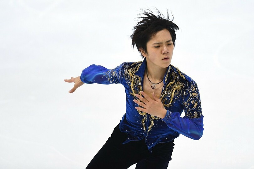 宇野、FSで首位も逆転ならず2位 フェルナンデスが優勝 フランス杯