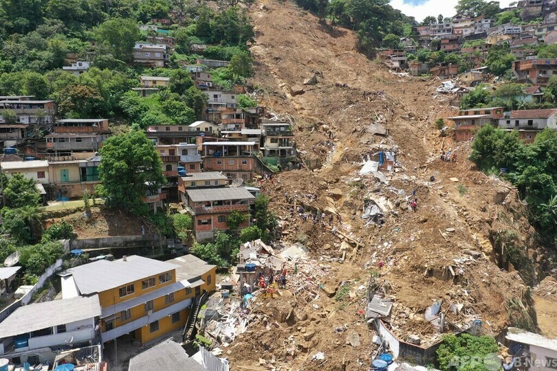 ブラジル南東部豪雨、死者117人に