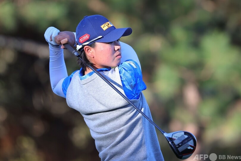 渋野2位の好発進、首位はエース達成のオルソン 全米女子OP