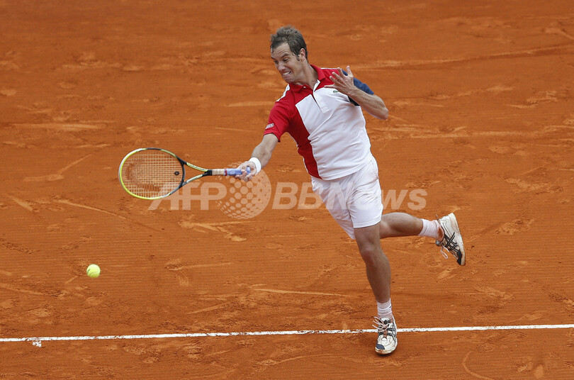 フォニーニが第7シードのガスケ下す、モンテカルロ・オープン