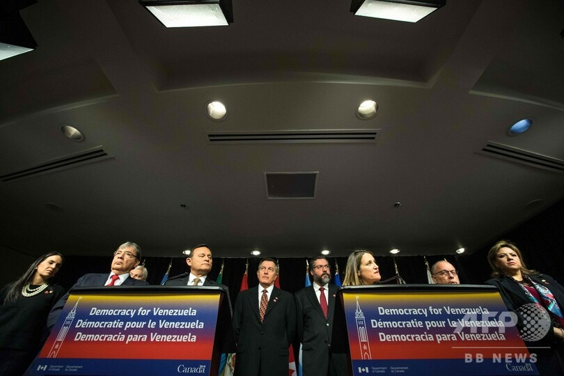 中南米諸国とカナダ、ベネズエラ軍に政権移行への不介入要請