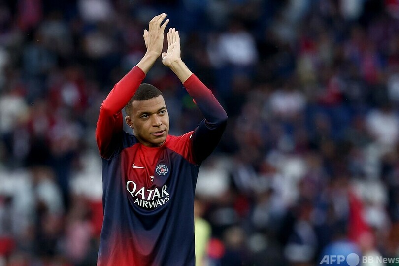 退団エムバペがPSGファンに別れ ホーム最終戦でゴール