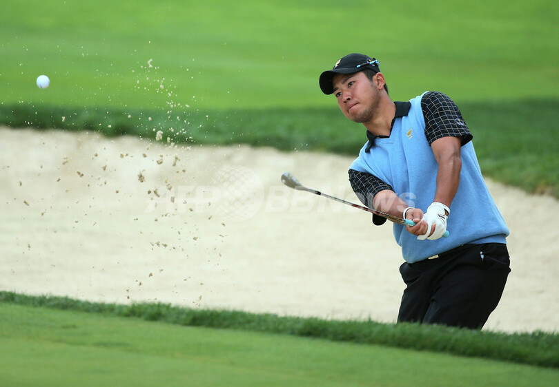 松山はシングルス勝利ならず、プレジデンツ杯
