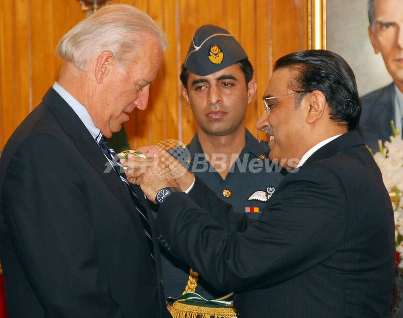 南西アジア歴訪のバイデン次期米副大統領、 パキスタン大統領と会談