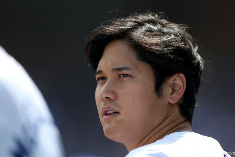 ドジャース本拠地でついにショータイム、はるばる日本から訪れたファンも