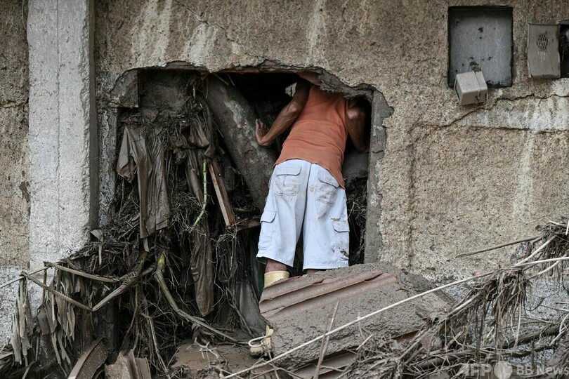 ベネズエラ首都近郊で土砂災害 22人死亡、不明者50人超