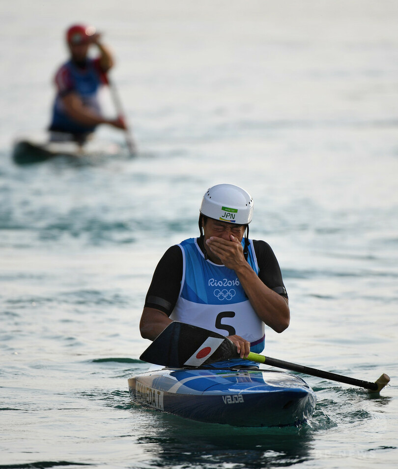 カヌー・スラロームで羽根田が銅メダル リオ五輪