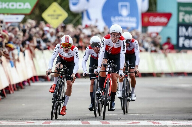 【今日のブエルタ】ログリッチ所属ユンボ、第1SのチームTT制す