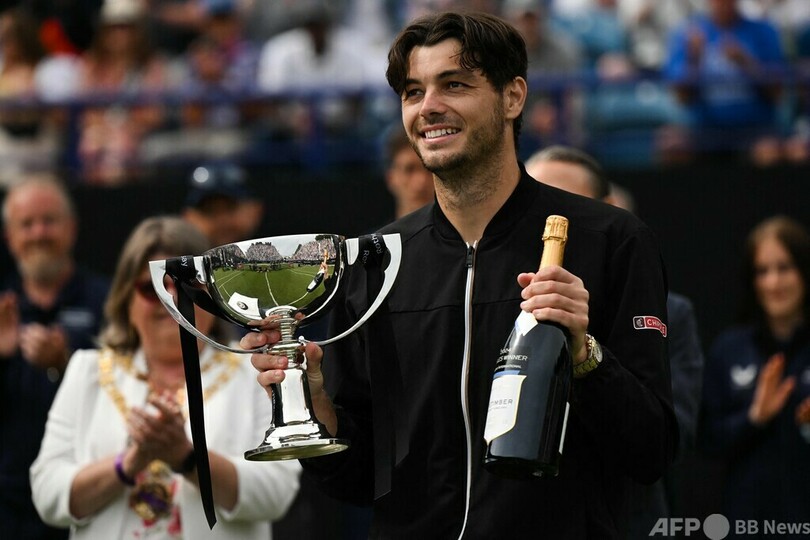 フリッツ 最多3度目のイーストボーン国際優勝