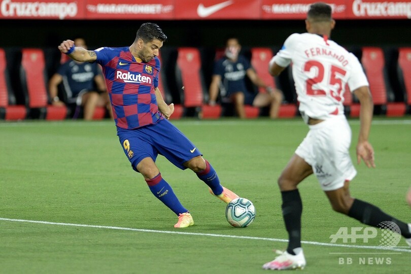  バルサ、セビージャと引き分け ピケはリーグ優勝に悲観的