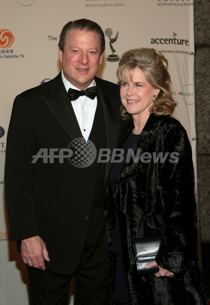 アル・ゴア元副大統領 国際エミー賞で功労賞受賞