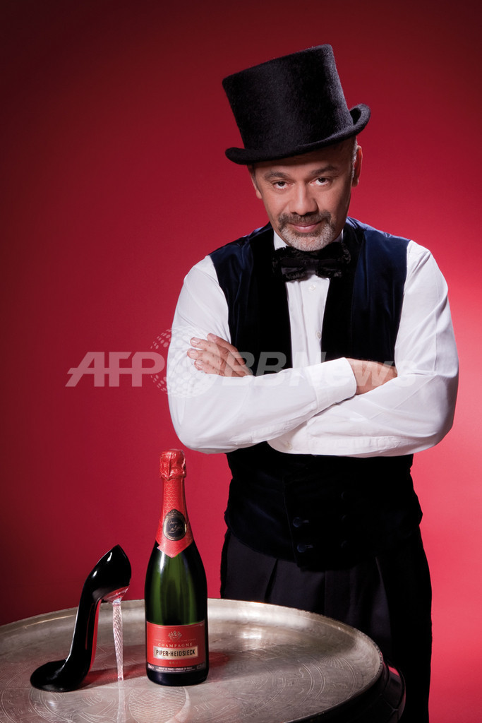 クリスチャン・ルブタンが老舗シャンパーニュブランドとコラボ