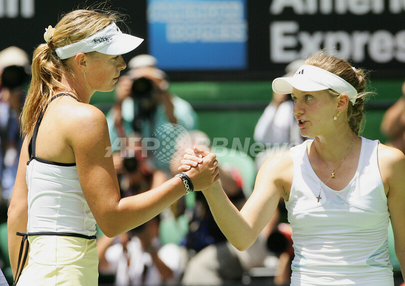 ＜テニス 07全豪オープン＞女子シングルス、チャクベターゼ シャラポワに敗れ4強入りならず - オーストラリア