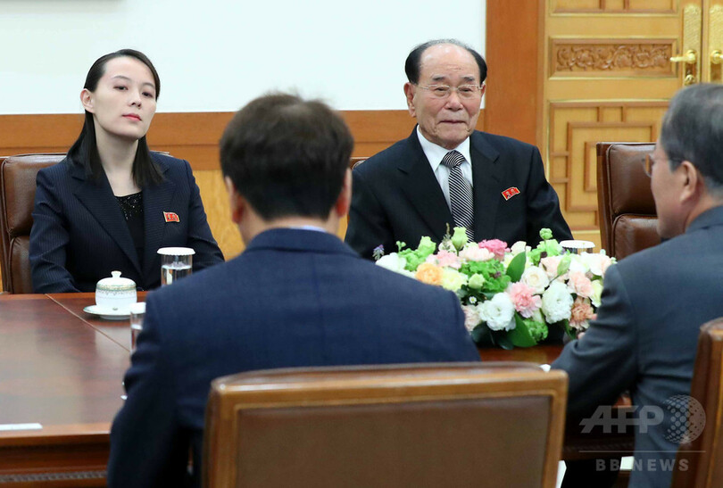 韓国大統領、金正恩氏の妹らと会談 正恩氏の親書伝達か