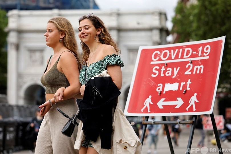 コロナ変異株デルタ、感染力40%強い恐れ 英保健相