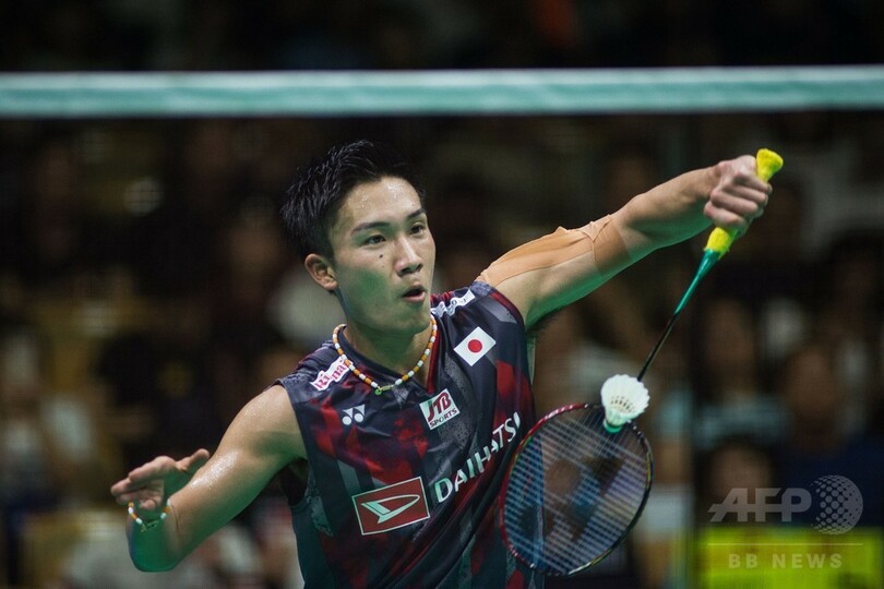 桃田が決勝進出、リー・チョンウェイにストレート勝ち アジア選手権