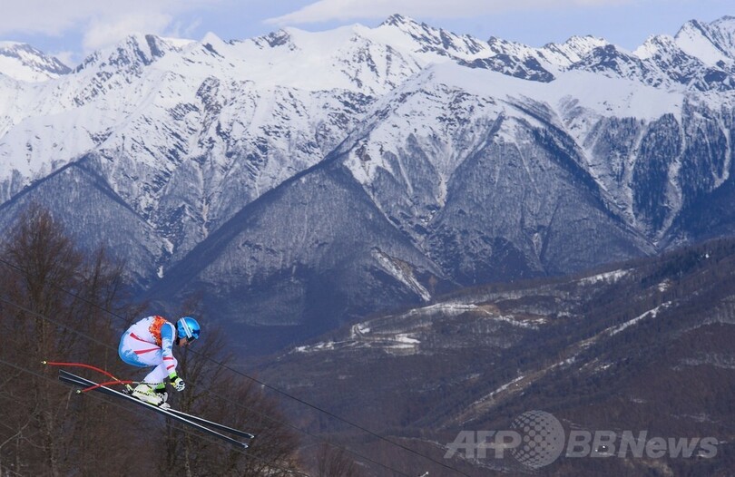 マイヤーが男子滑降で金、父の成績を上回る ソチ五輪