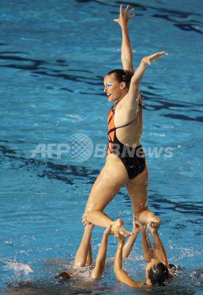 ＜第12回世界水泳選手権＞シンクロナイズドスイミング、ロシア チーム・コンビネーション予選トップで決勝進出を決める - オーストラリア