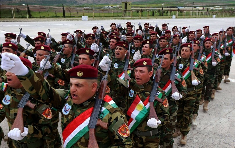 イラク初のキリスト教徒部隊、対ISで結成 600人が訓練終了