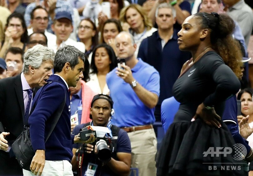 セレーナ激高の主審、ITFは擁護 「プロフェッショナルかつ高潔」な行動