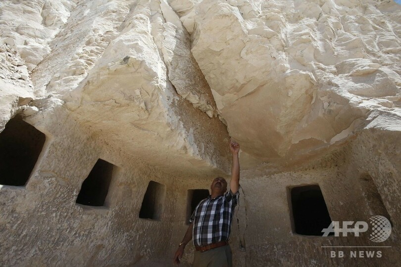 2千年前の古代ローマの墓発見、パレスチナで道路工事中に