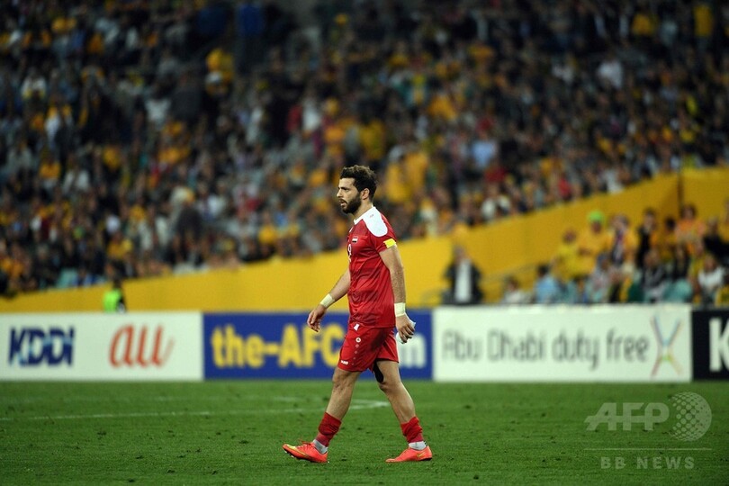 W杯出場を目指したシリアが涙の敗退、指揮官は退場悔やむ