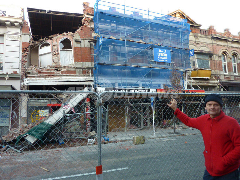 NZのクライストチャーチで地震、M6.0も 停電・断水が発生