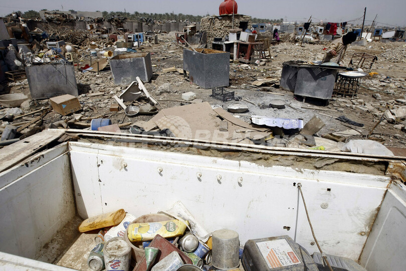 力強く生きるスラムの子どもたち、バグダッド