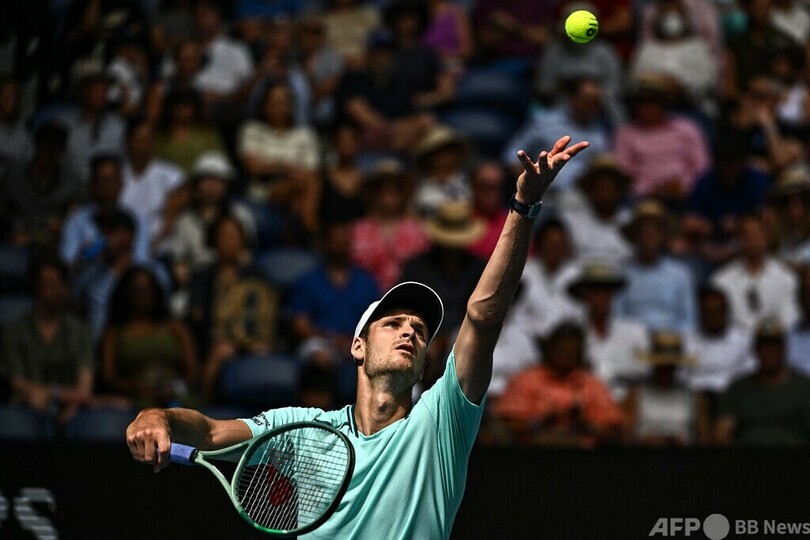 メドベージェフ「もうぐったり」 約4時間激闘制し全豪OP4強