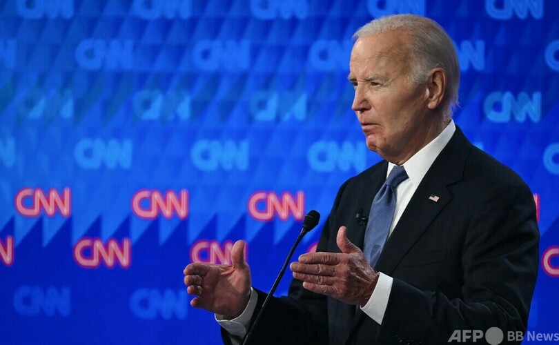 トランプ氏、バイデン氏は認知機能検査受けるべき 大統領選討論会