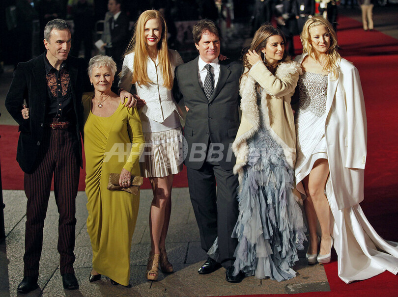 映画 nine のワールドプレミア n キッドマンら豪華キャストが勢揃い 写真7枚 国際ニュース afpbb news