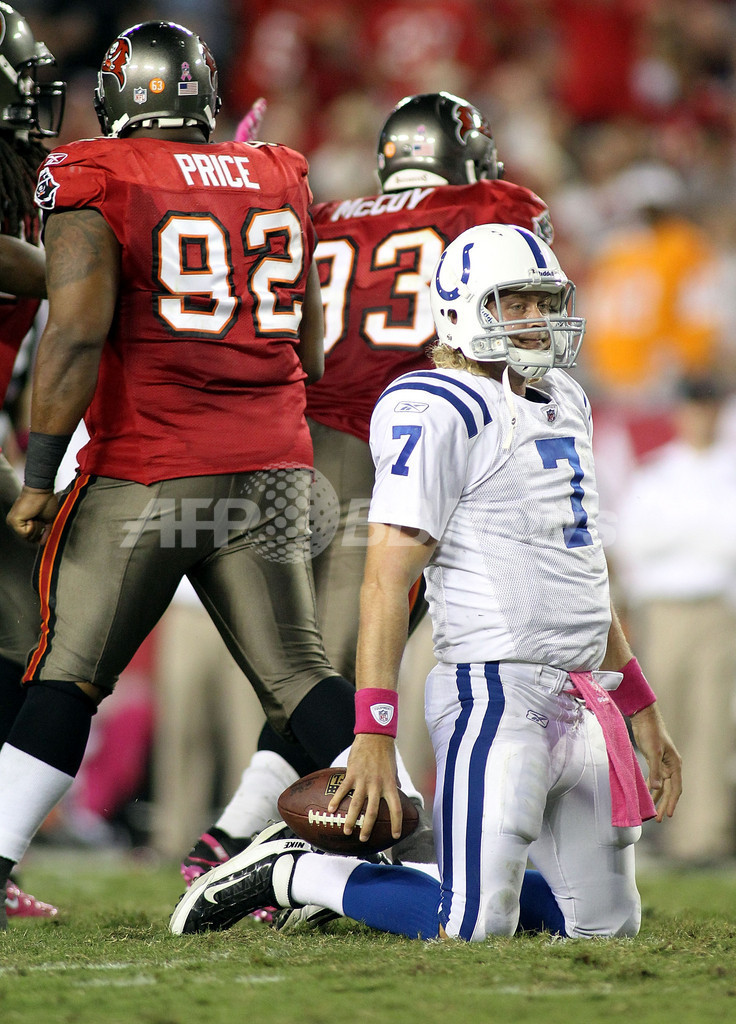 コルツ バッカニアーズに敗れ開幕4連敗