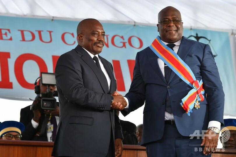 国際ニュース：AFPBB Newsコンゴ民主共和国、チセケディ新大統領が就任宣誓 初の平和的政権交代