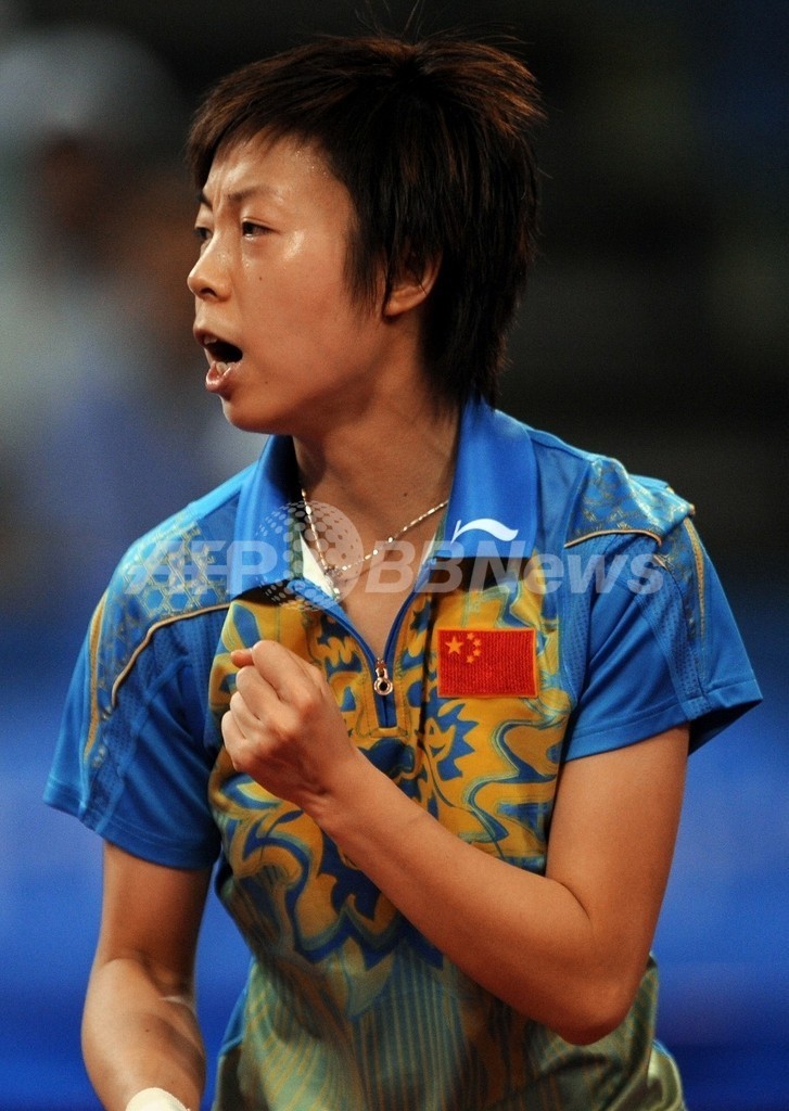 張怡寧 リ・ジャウェイを破り卓球・女子シングルス決勝進出