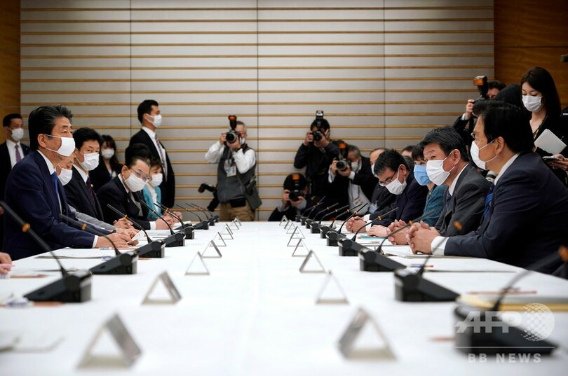 安倍首相、緊急事態宣言をあすにも発令へ