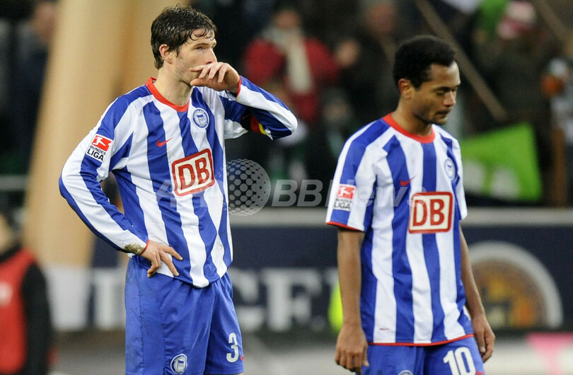 ヘルタ・ベルリン ボルフスブルクに敗れ首位陥落