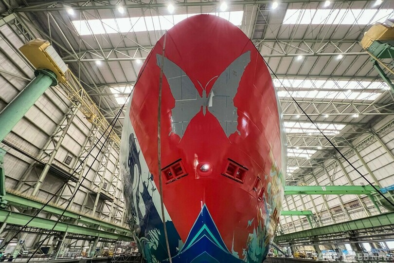 世界最大級の大型客船、コロナで建造停止 独