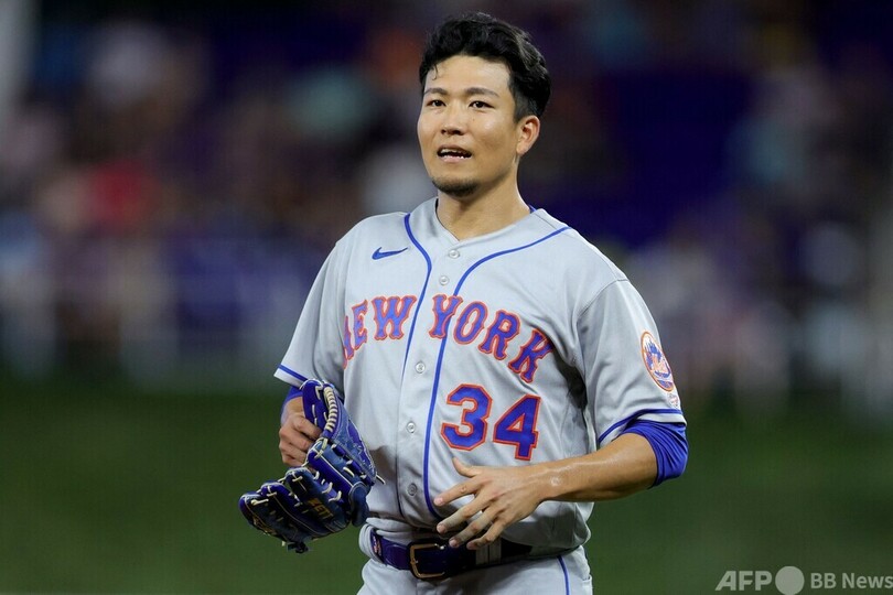 千賀滉大、メジャーデビュー戦で初白星 6回途中8Kの好投