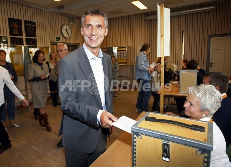 ノルウェー議会選挙、中道左派の与党連合が勝利の見通し