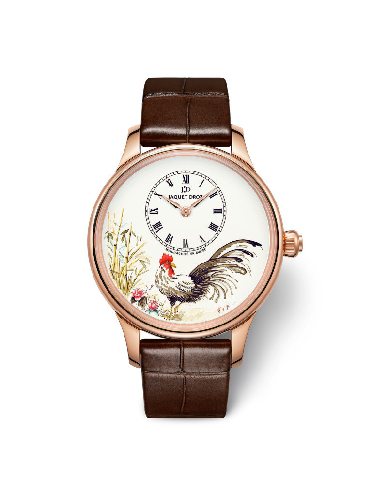 「ジャケ・ドロー」雄鶏をモチーフにした、新年にふさわしい4モデル