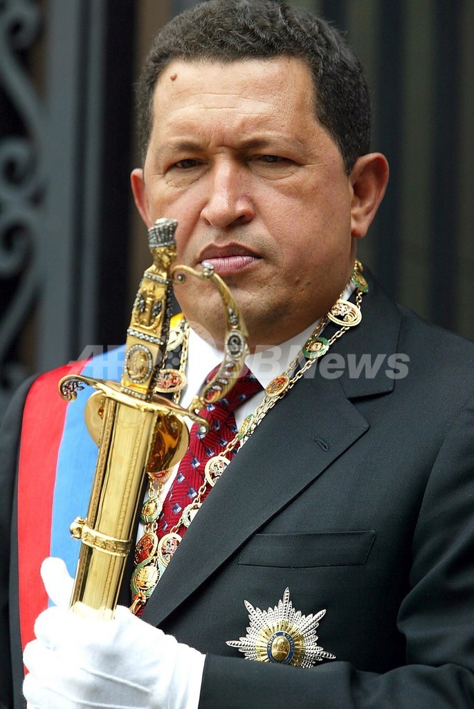 【写真特集】ベネズエラのウゴ・チャベス大統領死去