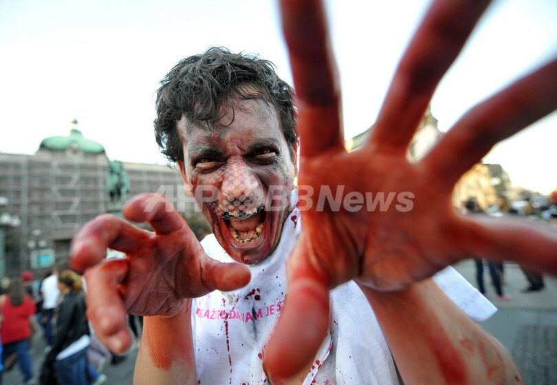 ベオグラードで「ゾンビ・ウォーク」開催