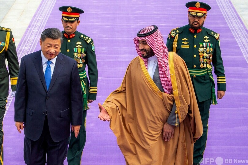 中国主席、サウジ皇太子と会談 巨額の経済合意締結へ