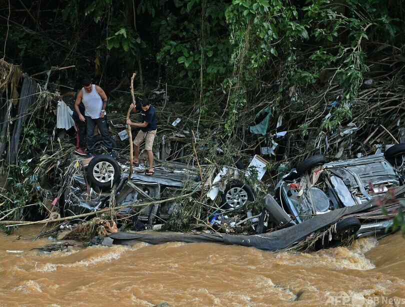 ブラジル南東部豪雨、死者94人に 不明35人