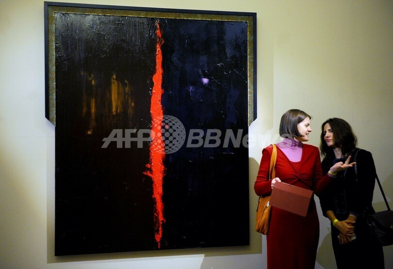 S・スタローン氏、露美術館で個展開催 大盛況で行列も