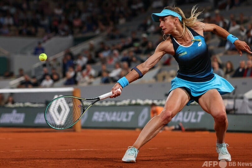 シフィオンテク快勝で全仏OP2回戦へ、マッチ29連勝