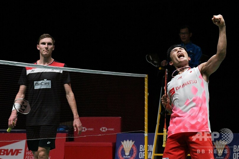 桃田が快勝でマレーシアOPを制覇、東京五輪金に向け好発進