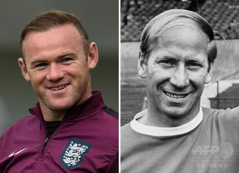 チャールトン氏「新記録を喜んでいる」、最多得点更新のルーニーを祝福