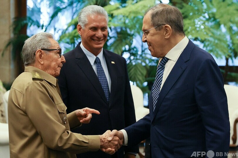 ロシア外相、キューバに謝意 ウクライナ侵攻に「完全な理解」