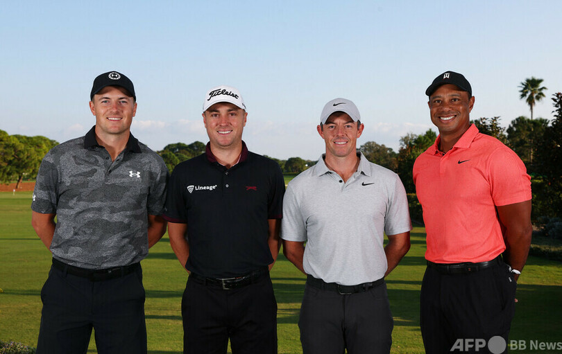 スピース/トーマス組がウッズ/マキロイ組に勝利 ザ・マッチ